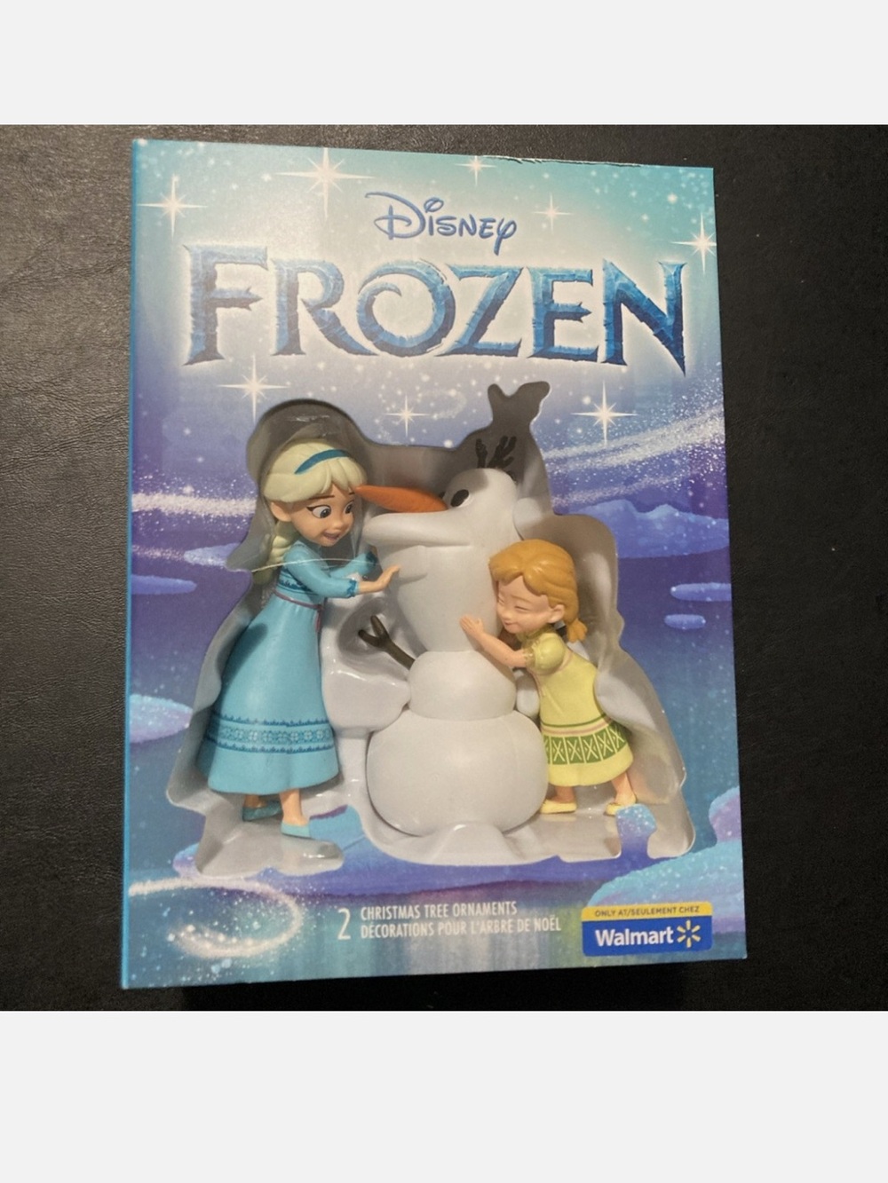 Hallmark Disney Frozen Ornament Set - Blue with Elsa & Anna